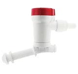 Rule 605C Boat Marine 1100 GPH C Series Angled Thru-Hull Livewell Bait Tank Pump