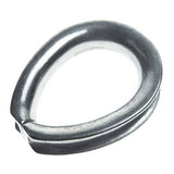 QMH 2343S-20 Boat Marine Polished Stainless Steel 3/4" Wire Heavy Duty Thimble