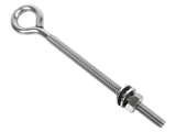 QMH 3192S-A-6100 Boat Marine 316 Stainless Steel 1/4" X 3-3/4" Eye Bolt