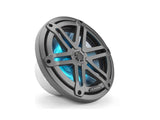 JL AUDIO M3-770X-S-Gm-i 93521 Marine 7.7" Coaxial Speaker Metallic Sport Grille with RGB LED Lighting SINGLE