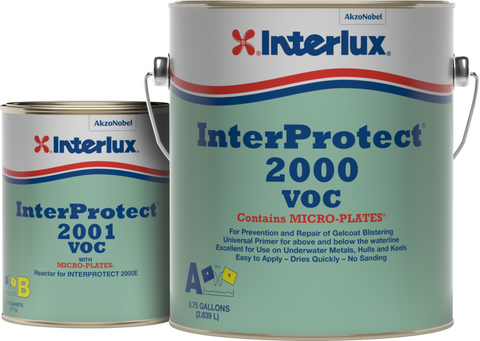 Interlux Y2000VOCKIT/1 InterProtect 2000VOC 1Gal Two-Part Grey Epoxy / Primer Kit