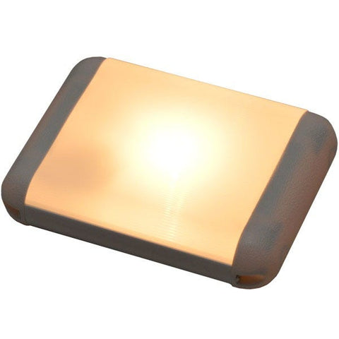 Optronics 18543910 Boat Marine White 4" X 5-1/2" Slimline Surface Mount Dome Light