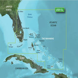 Garmin VUS513L 010-C0742-00 BlueChart g3 Vision microSD/SD Jacksonville FL to Bahamas Coastal Electronic Chart Map