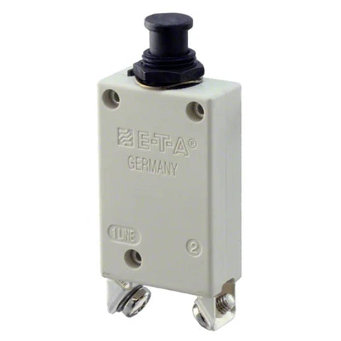 E-T-A ETA 412-K14-LN2-20A 20 AMP 28 Volt Thermal Push-to-Reset Circuit Breaker