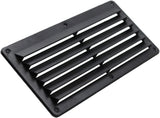 Sea Dog 337400-1 Boat Marine Black ABS 4-7/8" X 10-1/8" (5" X 10") Louvered Vent Ventilator West Marine 279680 337400-1WM