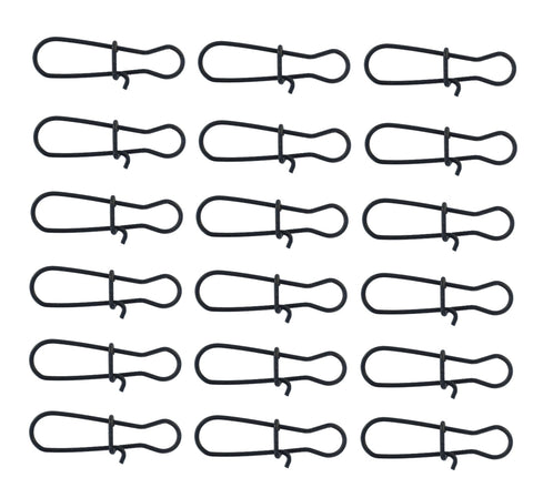 AFW Fishing FDS05B-A Marine #5 85 Pound Test Fishing Line Duo Lock Snap 18-Pack