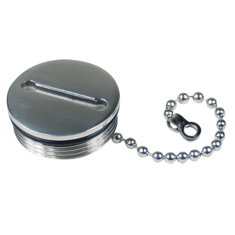 Sea Dog 351390-1 Boat Marine 316 Stainless Steel 1-1/2" Hose Cap & Chain West Marine 412439 6061CWM