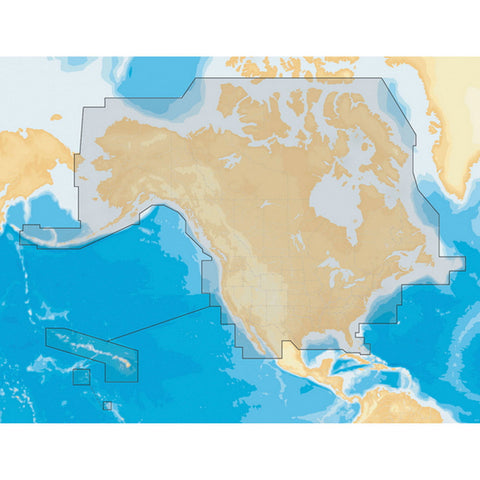 Navionics MSD/NAV+NI MSD/NEB-3 NAV+ microSD/SD Electronic Chart Map US & Canada North America