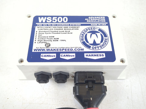 Wakespeed WS500 Boat Marine 12V 24V 36V 48V Advanced Alternator Regulator