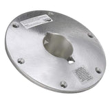 Attwood SP-68914 Swivl-Eze Boat Marine 2" X 9" Round Wedge Seat Mount Base Plate