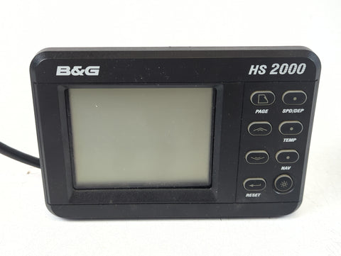 B&G HS 2000 240-00-026 Hydra Hercules 2000 8 Button FFD Display HS2000 FOR PARTS