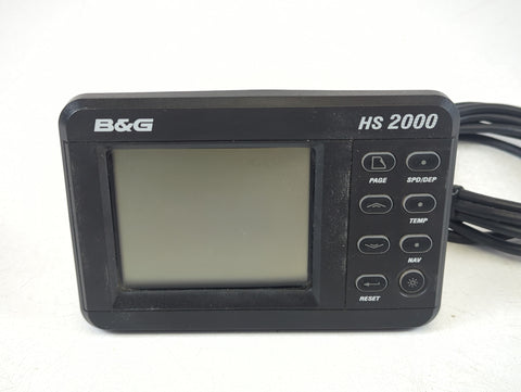 B&G HS 2000 240-00-028 Hydra 2000 8 Button NMEA FFD Full Function Display FOR PARTS