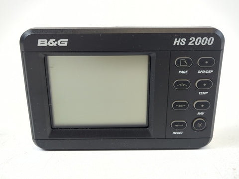 B&G HS 2000 240-00-028 Hydra 2000 8 Button NMEA FFD Full Function Display HS2000 FOR PARTS