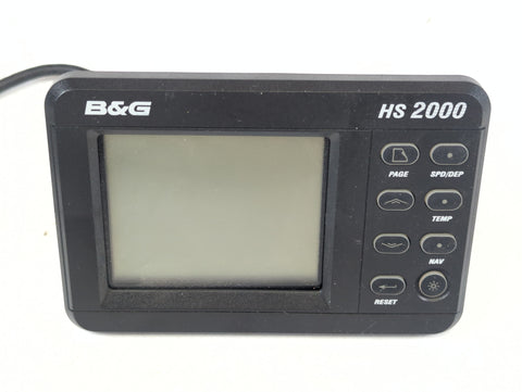 B&G HS 2000 240-00-026 HS2000 Hydra Hercules 2000 8 Button FFD Display FOR PARTS