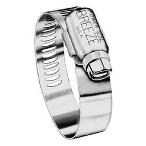 Breeze 63060 Power Seal SAE 60 3-5/16” to 4-1/4” Stainless Steel Hose Clamp