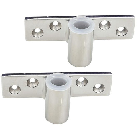 West Marine 6820385 1148SA Heavy-Duty Stainless Steel 1/2" Side Mount Oarlock Socket Set