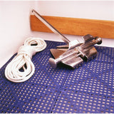 Seafit 21004593 K610-30-NVY Dry Deck Navy Blue 12" X 12" PVC Interlocking Decking Tile 30-Pack