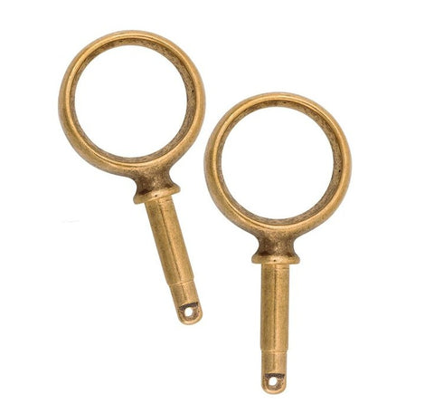 Boat Marine Heavy Duty Bronze 2" Round Oarlocks Horns West Marine 12339289 171231A 2-Pack