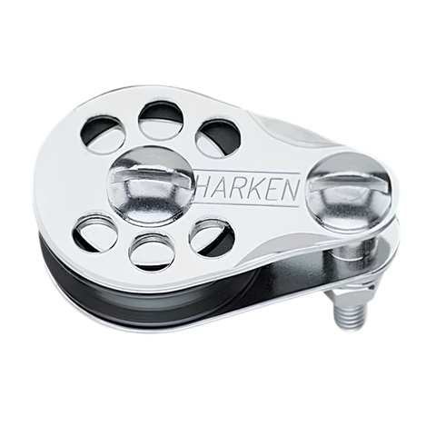 Harken 301 Boat Sailboat Stainless Steel 25mm Wire Halyard Cheek Block