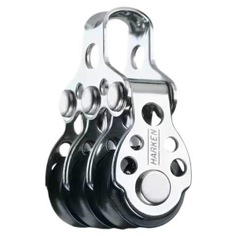 Harken 408 Boat Sailboat Marine Stainless Steel 16mm (5/8") Triple Block