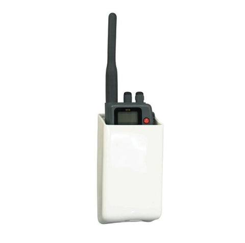 West Marine 8717878 Boat Marine PVC 2-3/4" X 1-15/16" X 6-1/4" Handheld VHF Holder