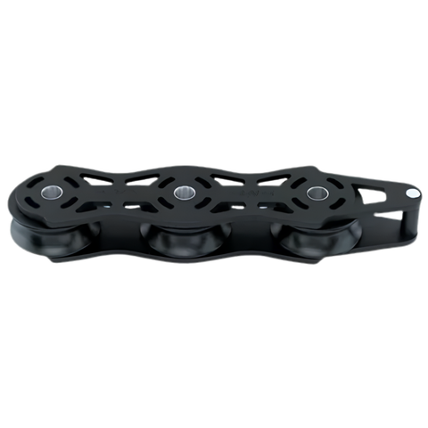 Harken 6053 Sailboat 57mm Cruising ESP 3-Sheave Halyard Control Line Deck Organizer