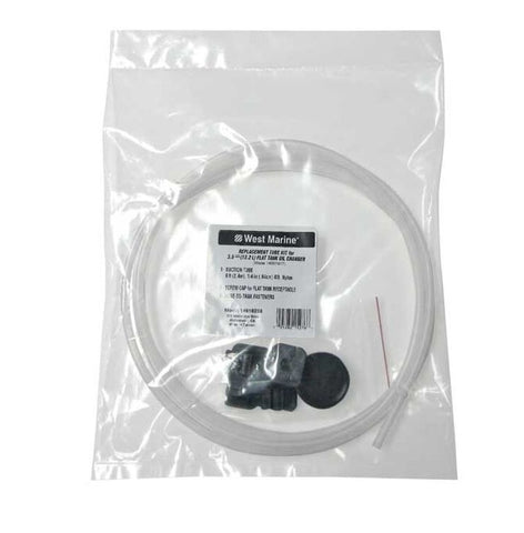 West Marine 14619233 C24541RWM Boat Marine Flat Tank Oil Changer Replacement Hose