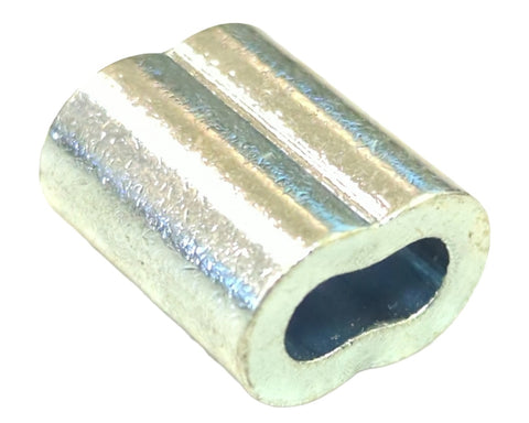 Suncor Z0753-0003 Boat Marine Rigging 1/8" (3.0mm) Zinc Plated Copper Swage Sleeve