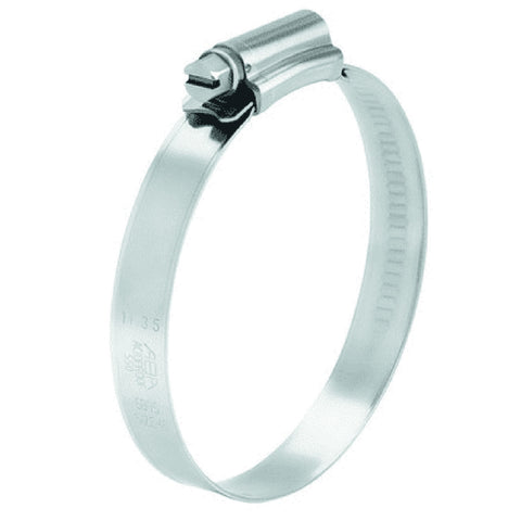 ABA 08132037089 S50 W5 SAE 56 3" to 4" All 316 Stainless Steel Hose Clamp