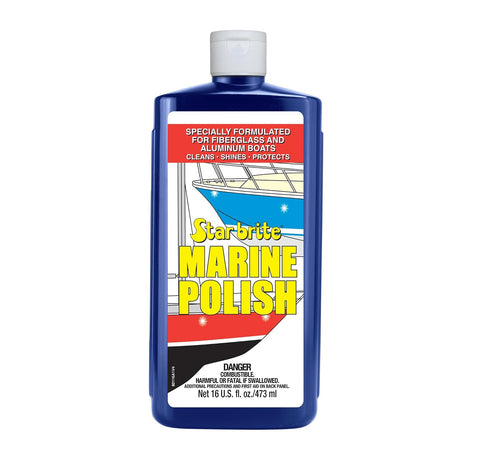Star Brite 80116 Boat Fiberglass Metal & Painted Surfaces Marine Polish 16oz