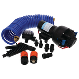 Jabsco HotShot HD5 P501J-119N-4A Boat Marine 12V 5GPM 70PSI Washdown Pump Kit