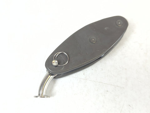 Allen A..93C Laser ILCA Sailboat Single Vang Mast Block with Becket and Curved Key Bainbridge PA0093LZ/1