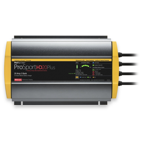 ProMariner ProSportHD20Plus 44021 Boat Marine 20 AMP 3-Bank Battery Charger