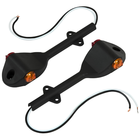 Hopkins B9534AR2 Blazer Fender Mount Amber/Red LED Clearance / Marker Set