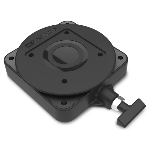 Cannon 2207003 Composite Low-Profile Fishing Downrigger Swivel Mounting Base