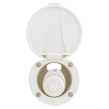 Ambassador Marine 137-0000-WH Recessed Transom Shower with Small Sprayer & Lid