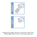 Ambassador Marine 137-0000-WH Recessed Transom Shower with Small Sprayer & Lid