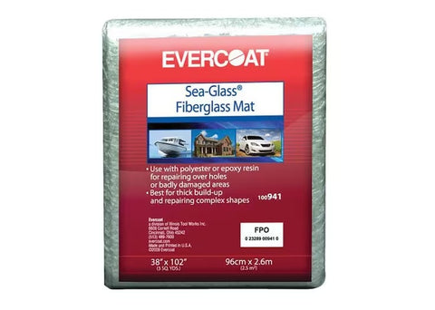 Evercoat 100941 Sea-Glass Boat Marine 38" X 102" Non-Woven Fiberglass Mat