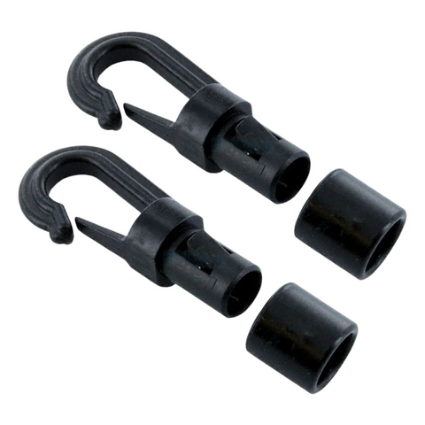 ITW 605-0250 Marine Grade 1/4" Bungee Cord / Shock Cord Hook Kit 2-Pack Bainbridge PA140/2 A140