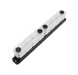 Egis 6600-804 PowerBar 80VDC 600A 8 Circuit X 3/8" (M10) Stud Tin-Plated Copper BusBar with Cover