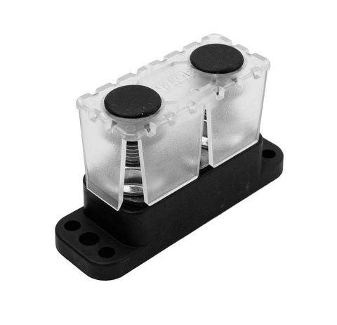 Egis 6252-200 Boat Marine 200A PowerBar 3/8" (M10) Stud Dual BusBar with Cover