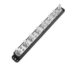 Egis 6600-804 PowerBar 80VDC 600A 8 Circuit X 3/8" (M10) Stud Tin-Plated Copper BusBar with Cover