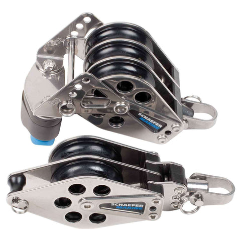 Schaefer SK-7076 505-93 + 505-35 Stainless Steel 5 Series 5:1 Purchase Lifting Block Set