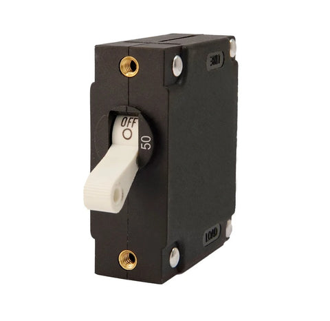 Egis 3201-50 Marine A-Series White Toggle 50A Circuit Breaker Blue Sea 7219 Gloso JQA1-M050B Ancor 551750 551350