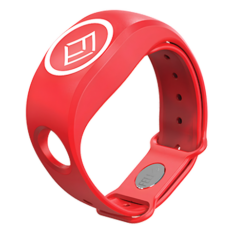 Fell Marine 72.380.301 MOB+ xBAND Red Man Overboard System Silicone Wristband