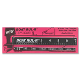 Full Limit Products BOAT RUL-R Boat Marine Black Tape 37” Fishing Rod Ruler
