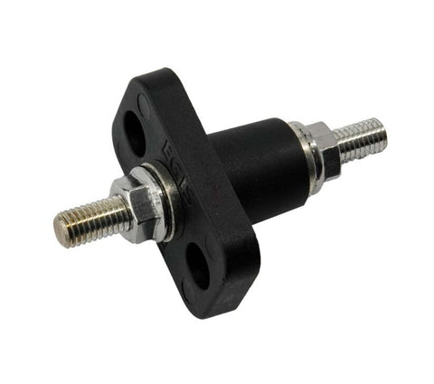Egis 6250-130 Boat Marine Stainless Steel M8 (5/16) 250A Black Feed-Through Terminal Blue Sea 2201