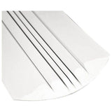 Megaware 20105 KeelGuard Marine Boat Ultra Tough Polymer White 5' Keel Protector