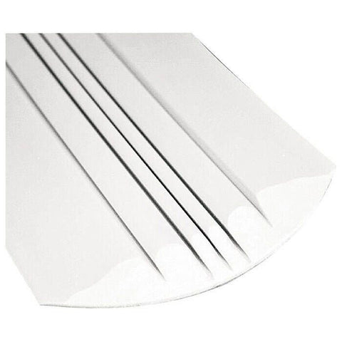 Megaware 20105 KeelGuard Marine Boat Ultra Tough Polymer White 5' Keel Protector
