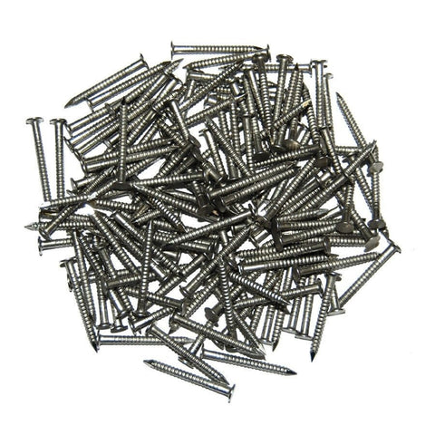 Taylor Made 95999 Boat Marine Stainless Steel 1/2lb X #12 1-1/4" Ring Shank Dock Nails
